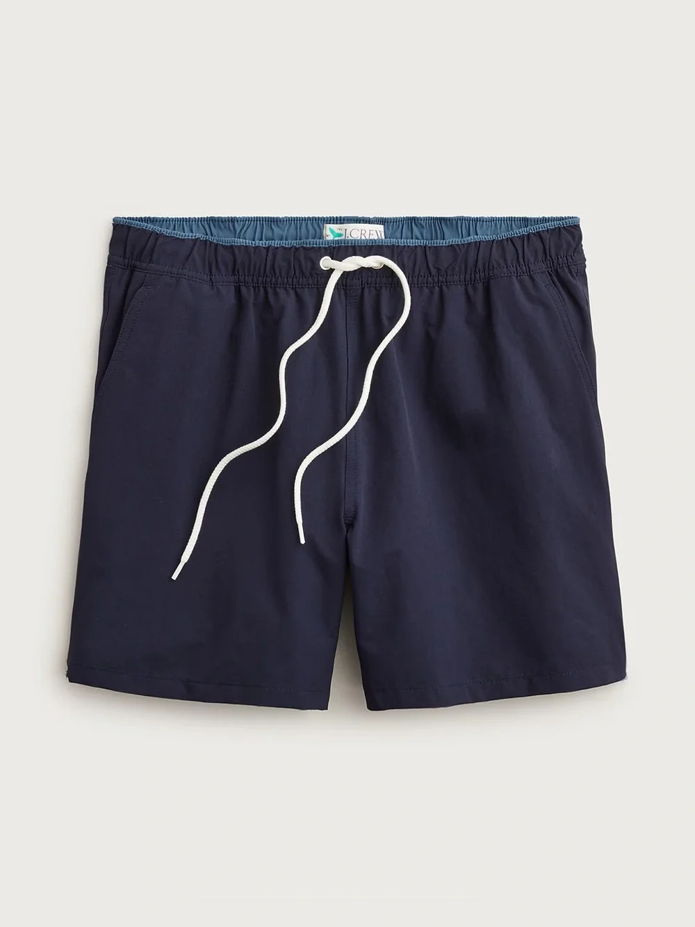 J.Crew 6'' stretch swim trunk with ECONYL® nylon in navy